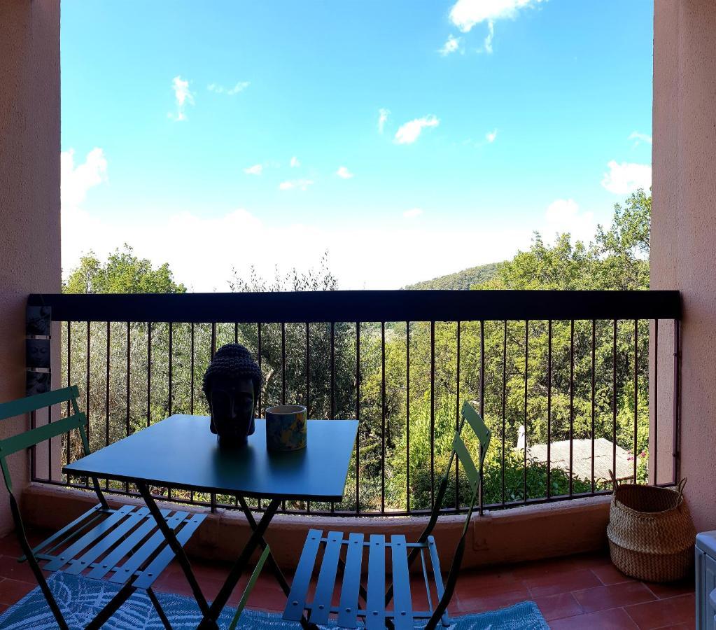 Ferienwohnung Au Balcon D'Azur, Calme, Climatisation Grasse Exterior foto